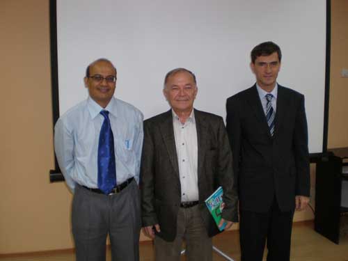 Mr. Pankaj Vora, Mr. Salamatov, Mr.Kraev